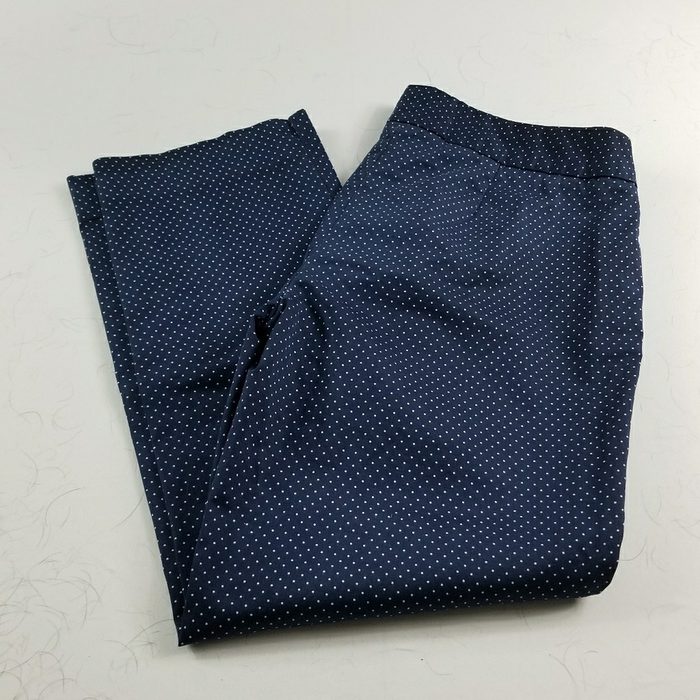 Talbot polka dot ankle pants